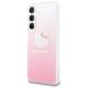2. Hello Kitty IML Gradient Electrop Kitty Head Hülle für Samsung Galaxy A55 – Rosa