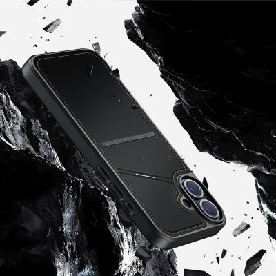 11. Dux Ducis Rafi II Mag-Hülle mit MagSafe für iPhone 16 – Schwarz