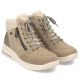 28. Beige Damen-Lederboots, wasserdicht – Rieker L7701-24