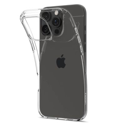 4. Spigen Liquid Crystal Hülle für iPhone 16 Pro – transparent