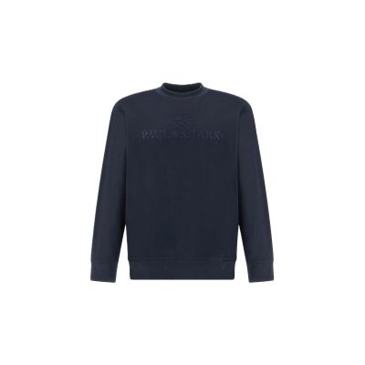 7. Paul&Shark Herren-Sweatshirt aus Baumwolle und Lyocell, marineblau 26411803-50