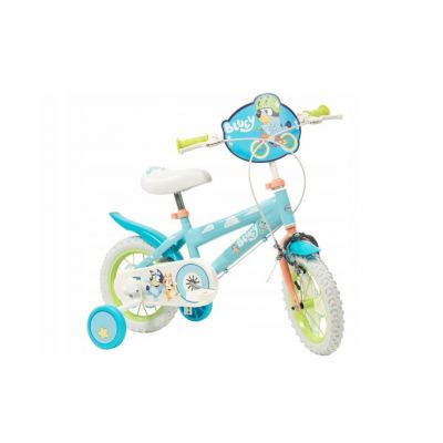 7. TOIMSA Bluey 12" Kinderfahrrad Blau und Limette