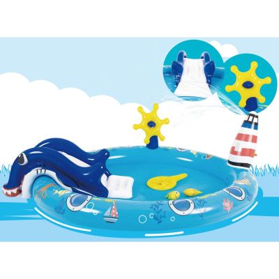 6. Kinderpool-Spielplatz Sailor 203x152x64cm 51220
