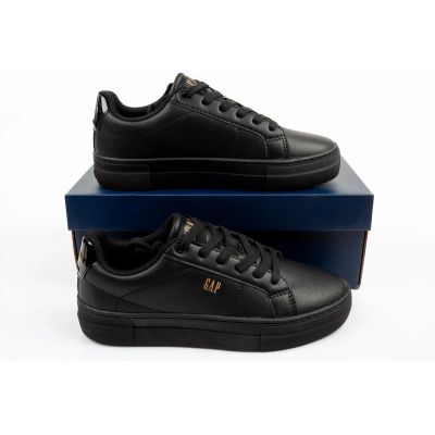 9. GAP Damen-Sportschuhe Portland, schwarze Sneaker