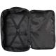 7. Schwarzer Flugzeug-Rucksack mit Laptopfach SEMI LINE