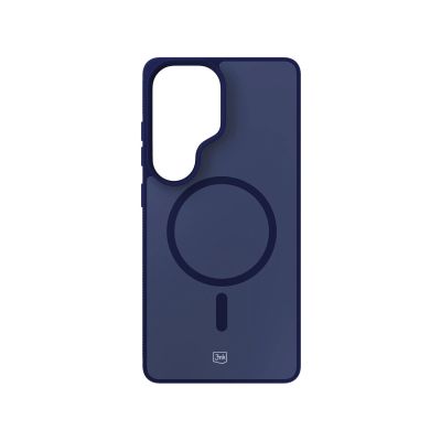 4. 3mk Smoke MagCase für Samsung Galaxy S25 Ultra - Blau-Transparent