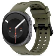 Tech-Protect Silikon-Air-Armband für Samsung Galaxy Watch 40/44/46 mm – Olivgrün