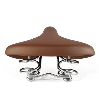 3. Rockbros 6800S Retro-Komfort-Fahrradsattel – braun