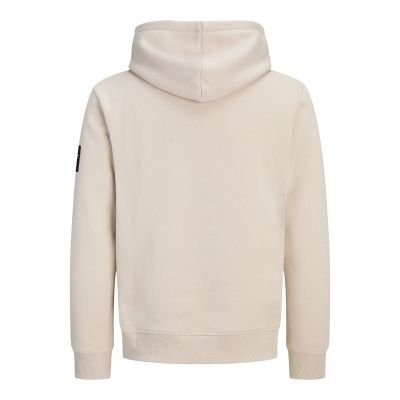 4. Jack&Jones Herren-Kapuzenpullover JJCLEVELAND SWEAT HOOD SN 12298441 MOONBEAM