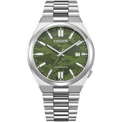 CITIZEN Tsuyosa Saphirglas Herrenuhr, mechanisch, NJ0159-86X + Box