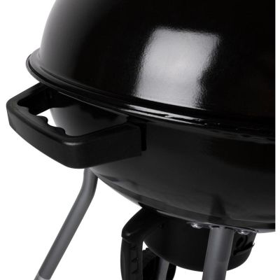 24. GARDEN GRILL REX STAHLKUGEL 46CM MIT ASCHENBECHER