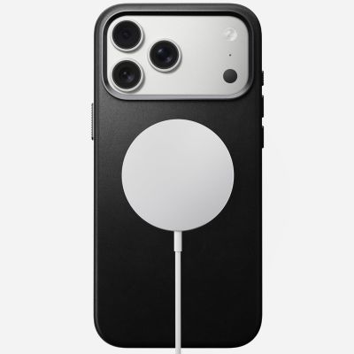 3. Nomad Traditionelle Lederhülle für 17,5 cm (6,9") Mobiltelefone, Schwarz