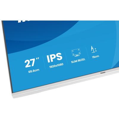 12. iiyama ProLite XB2797HSU-W1 Computermonitor 68,6 cm (27") 1920 x 1080 px Full HD LED Weiß