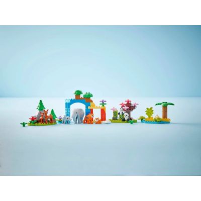 9. LEGO DUPLO TOWN 10446 Wildtierfamilien 3-in-1