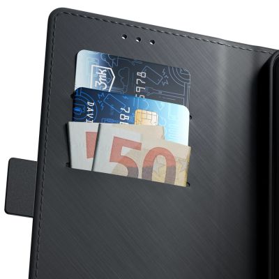 13. 3mk Wallet Case für Samsung Galaxy S25 Ultra – Schwarz