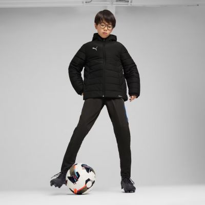 12. Puma Team Additions Wattierte Kapuzenjacke für Kinder, Schwarz 659738 03
