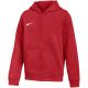 Nike Park 26 Fleece-Kapuzenpullover mit durchgehendem Reißverschluss für Kinder, Rot, IB1232 657
