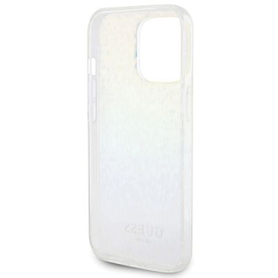 7. Guess IML Faceted Mirror Disco Iridescent Hülle für iPhone 15 Pro Max – mehrfarbig