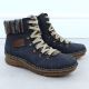 3. Marineblaue Damen-Ankle-Boots Rieker 73343-15