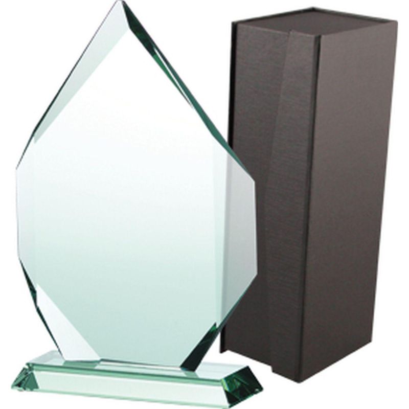 5. Glastrophäe mit Etui