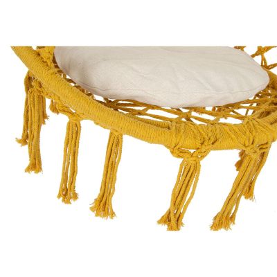 16. Durchbrochene Hängematte, Hängesessel Storchennest 80x60cm mit Honigkissen