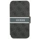 2. Guess GUBKP13L4GDGR iPhone 13 Pro / 13 6,1" grau/graues Buch 4G Stripe