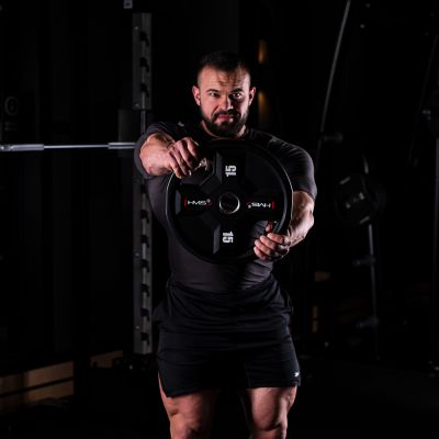 2. TPC15 OLYMPISCHE POLYURETHANPLATTE CPU 15 KG HMS