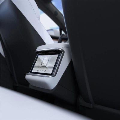 12. Spigen Glas.tR Schlankes gehärtetes Glas für Tesla Model X 2022 / Model S 2021 – Schwarz