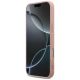 5. Guess Fixed Glitter Big 4G Case für iPhone 17 Pro Max - Rosa