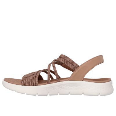 3. Skechers Damen GO WALK FLEX SANDALE EMMA 141473 TAN