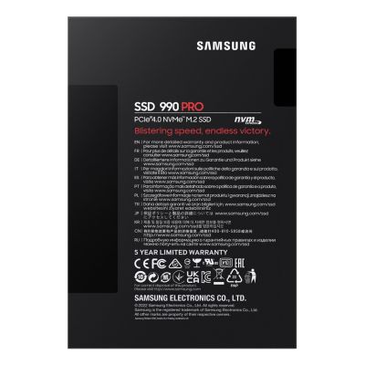 3. Samsung 990 PRO PCle 4.0 NVMe M.2 1 TB SSD