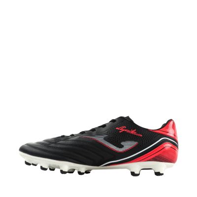 5. Joma Aquila FG Fußballschuhe schwarz und rot AGUW2241