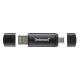 3. Intenso 3544492 USB-Stick 256 GB USB Typ-A / USB Typ-C 3.2 Gen 1 (3.1 Gen 1) Schwarz