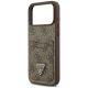 6. Guess 4G nauble Card Triangle Hülle für iPhone 18 Pro Max / 17 Pro Max – braun