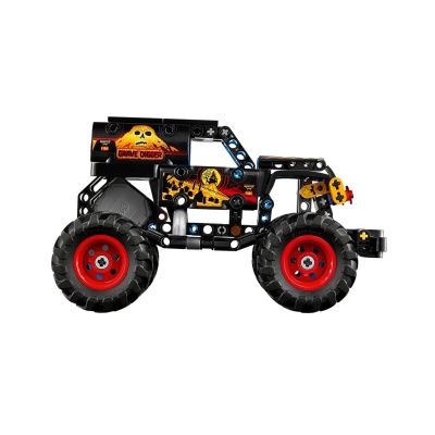 4. LEGO Technic 42219 Monster Jam Grave Digger Feuer und Eis