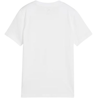 3. Puma Ess Script Tee Kinder-T-Shirt weiß 692542 02