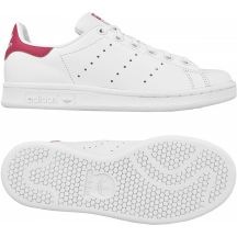 adidas ORIGINALS Stan Smith Junior Schuhe in weiß und rosa
