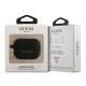 3. Guess Silikon-Glitzerhülle für AirPods Pro - Schwarz