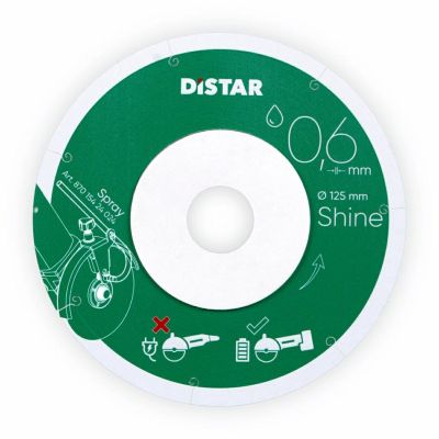DISTRACT SHINE DIAMANTKLINGE 125 x 0,6 x 22,23 mm
