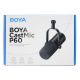 13. BOYA CastMic P60 Kabelgebundenes USB-XLR-Studiomikrofon – Schwarz