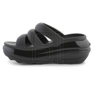 6. Crocs Mega Crush Flip-Flops mit drei Riemen 209842-001 