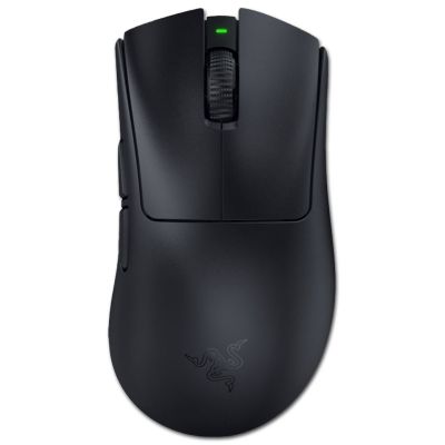 9. Razer DeathAdder V4 Pro Gaming-Maus, kabellos (RF) + USB Typ-A, optisch, 45.000 DPI