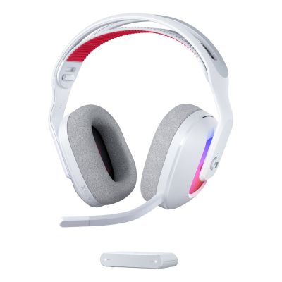 2. Logitech G Astro A20 X Headset Kabelgebunden und Kabellos Kopfbügel Gaming USB Typ-C Bluetooth Weiß