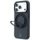2. Mercedes Lederhülle mit Ringständer und MagSafe-Funktion für iPhone 18 Pro Max / 17 Pro Max – Dunkelgrau