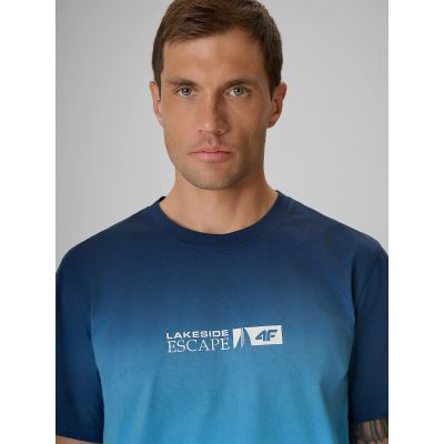 4. Herren-T-Shirt mit Aufdruck, regulär, Größe 4F 4FRSS26TTSHM3995-31S