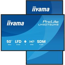 Iiyama-Panel 50" 3840x2160 UHD VA Haze 25 % 500 cd/m2