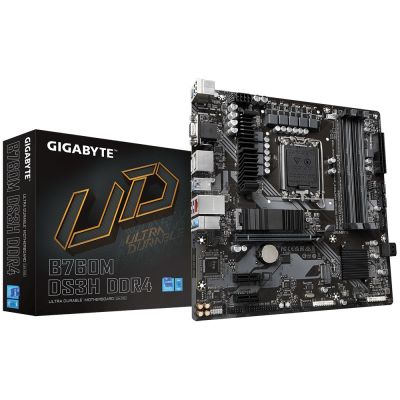 6. Gigabyte B760M DS3H DDR4 Mainboard
