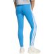 3. adidas Essentials Leggings mit 3 Streifen für Damen, Blau, KC5179