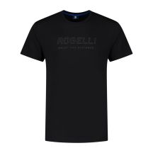 Rogelli Herren-T-Shirt mit Logo, schwarz, Größe XL