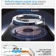 9. Spigen Ultra Hybrid Optik S MagSafe Hülle für iPhone 18 Pro / 17 Pro – Transparentes Orange